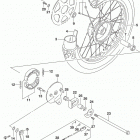 DR200S Переднее колесо