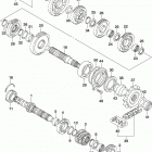 GSX,R750 Трансмиссия