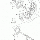 RM85 Переднее колесо