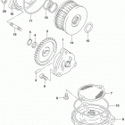 TU250X Масляный насос