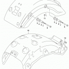 VL1500 Rear fender (vl1500btl8 e28)