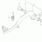 RM,Z250 Педаль тормоза