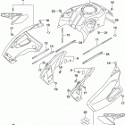 DL1000A XA Fuel tank cover (dl1000al8 e03) (for yu1)