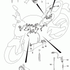 GSX,S750 Wiring harness (gsx-s750zl8 e03)