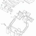 GSX,S750 Держатель обтекателя