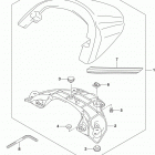 VZR1800,BZ Seat tail box (for bbd) (vzr1800bzl7 e03)