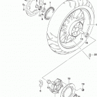 DL650A Rear wheel (dl650al7 e03)
