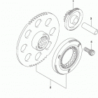 GSX250R Муфта стартера
