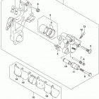 GSX S1000FA Задний суппорт