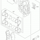 GSX1300R,A Front caliper (gsx1300ral7 e03)