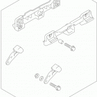 DL1000A,XA Optional (side case bracket set)