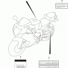 GSX,R600 Label (gsx-r600l7 e28)