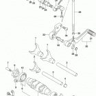 GSX,R600 Механизм  переключения передач
