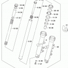 SV650,A Передняя вилка