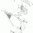 GSX,R600 Радиатор