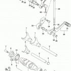 GSX R750 Механизм  переключения передач