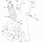 VL800 Rear cushion lever (vl800tl7 e28)