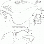 VZ800 Fuel tank (vz800l7 e33)