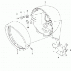 VL1500 Headlamp housing (vl1500bl7 e33)