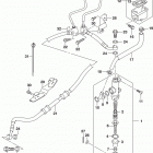 GSX S1000, A Rear master cylinder (gsx-s1000al7 e28)