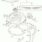 GSX,R600 Fuel tank (gsx-r600l7 e03)