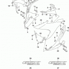 GSX250R Side cowling (gw250rl8 p28) (for qhw)