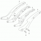 VL1500 Rear frame (vl1500tl7 e33)