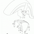 VL800 Front fender (vl800tl7 e28)