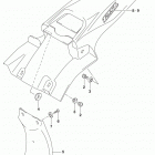 DR,Z125,L Rear fender (dr-z125l e33)