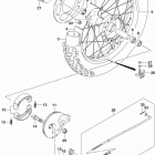 DR,Z125,L Rear wheel (dr-z125l e28)