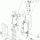 RM,Z250 Радиатор