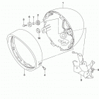 VL1500 Headlamp housing (vl1500tl7 e28)