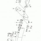 VZR1800,BZ Steering stem (vzr1800bzl7 e03)