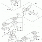 VL1500 Footrest (vl1500bl7 e33)