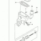 GSX S1000, A Главный тормозной цилиндр