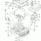 VL1500 Cylinder head (front) (vl1500tl7 e28)