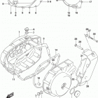 VL800 Crankcase cover (vl800l7 e28)