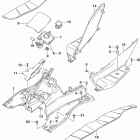 UH200,A Rear leg shield