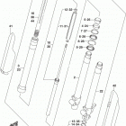 RM85 Передняя вилка