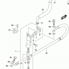 RM85 Rear master cylinder (rm85l7 p03)