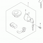 VL1500 Lock set (vl1500bl7 e03)