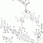 RMX450Z Механизм  переключения передач
