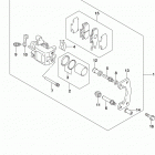 UH200,A Задний суппорт