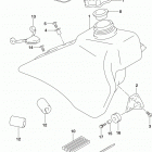 RM85 Топливный бак