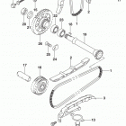 DL1000A,XA Цепь ГРМ