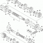 GSX1300R,A Трансмиссия