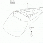 VZR1800,BZ Fuel tank front cover (vzr1800bzl7 e28)