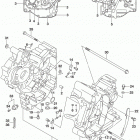 DL650A Картер двигателя