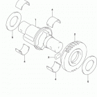 GSX R750 Балансир кривошипа