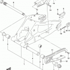 GSX R750 Rear swingingarm